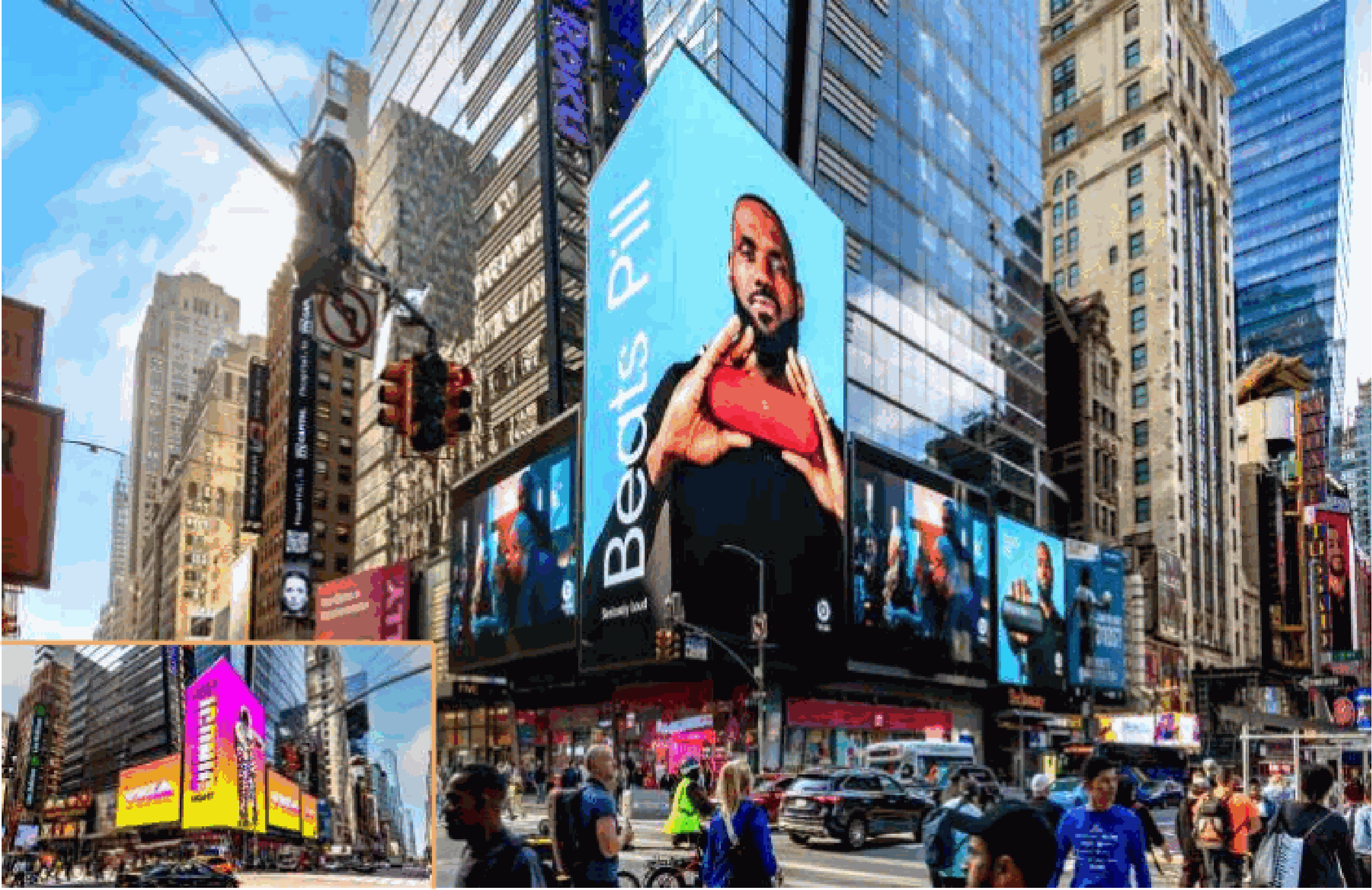 时代广场5号大屏（第七大道42街）