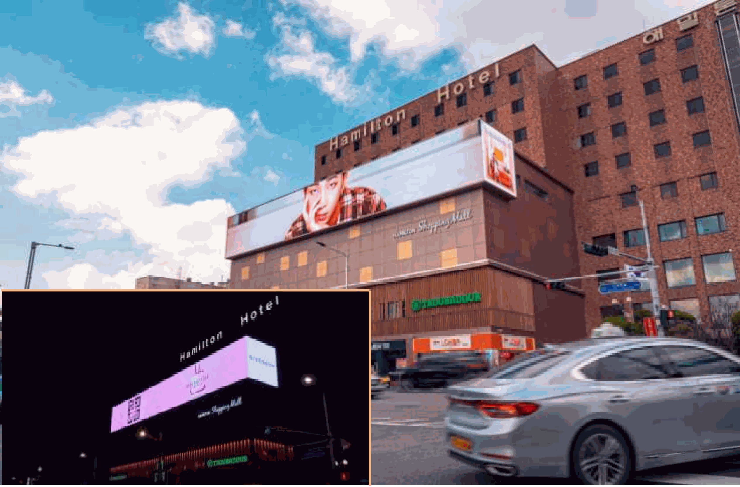 首尔市梨泰院站汉密尔顿酒店