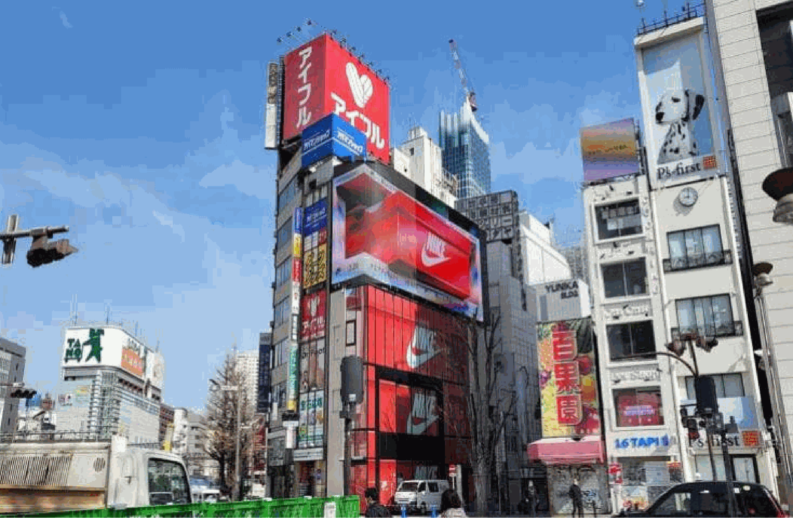 新宿区曲面大屏（3D屏）
