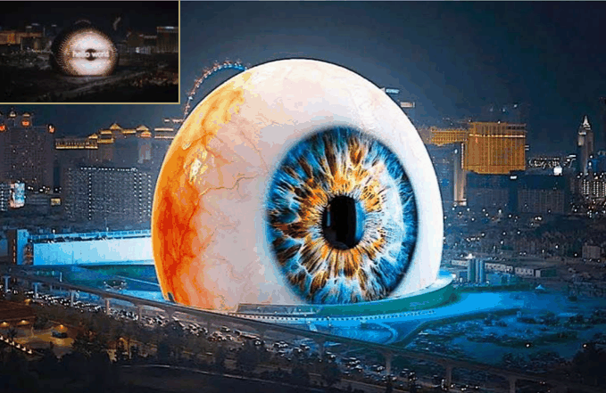 拉斯维加斯金沙大道360度大眼睛媒体