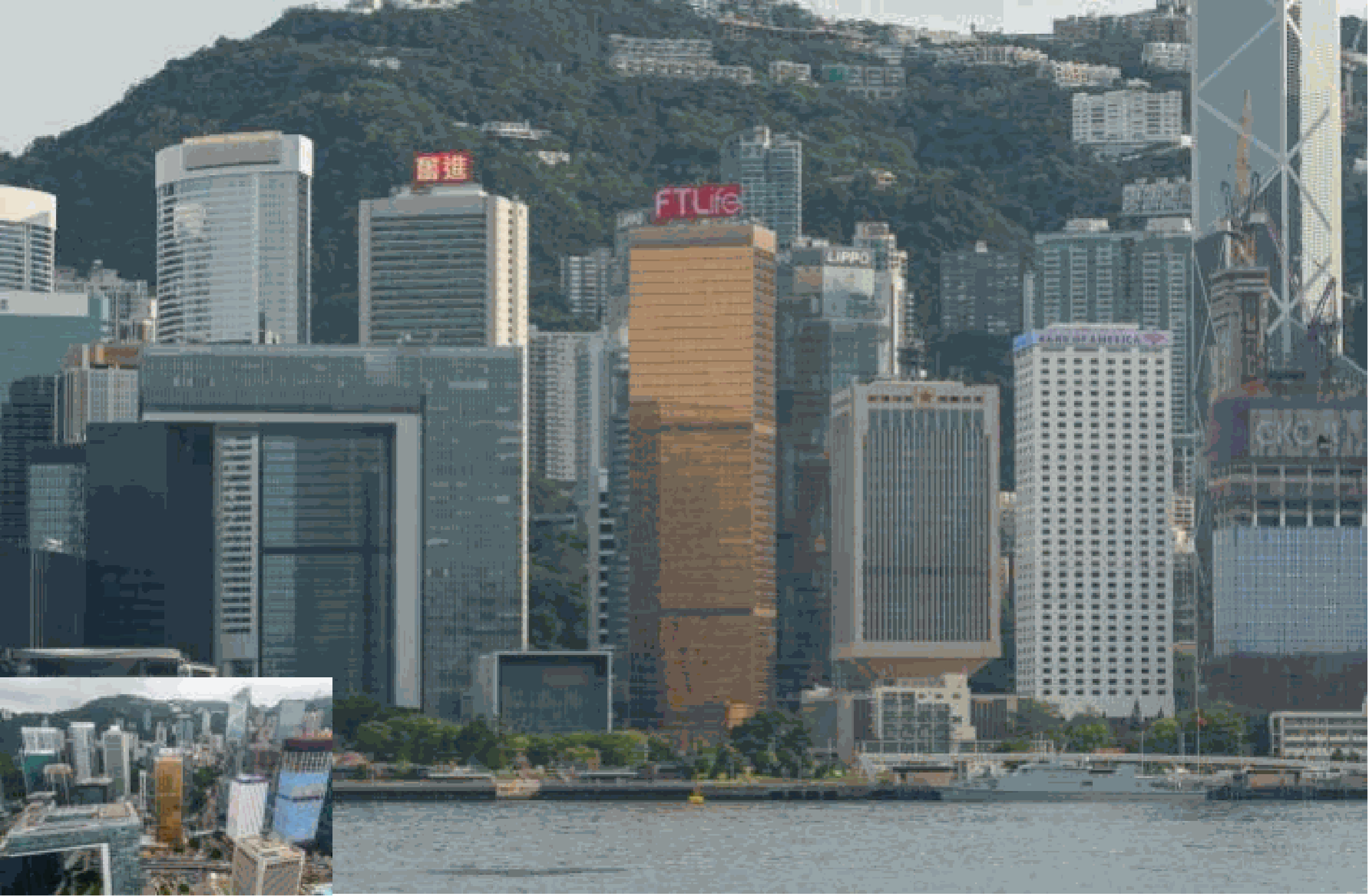 香港维港远东金融中心金钟夏慤道16号
