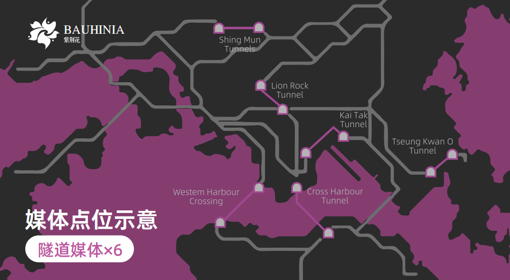 香港海底隧道广告